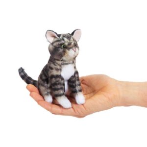Folkmanis Mini Tabby Cat Finger Puppet