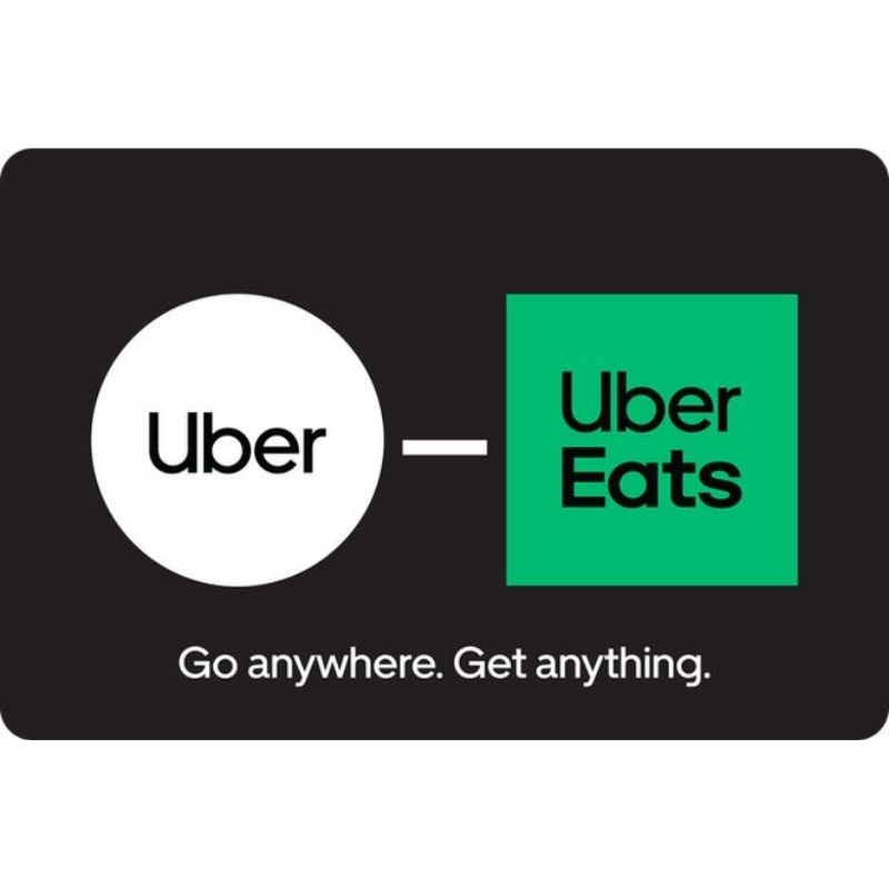 Uber Rides and Uber Eats eGift Card