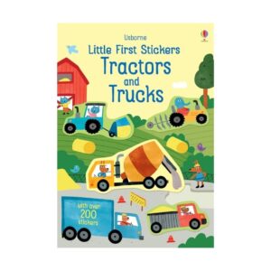 Usborne Little First Stickers Tractors and Trucks