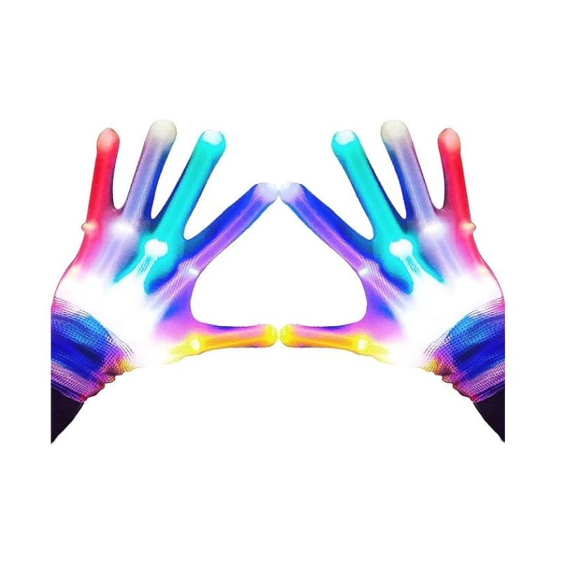 LED Light Gloves, Kids Ages 3-12