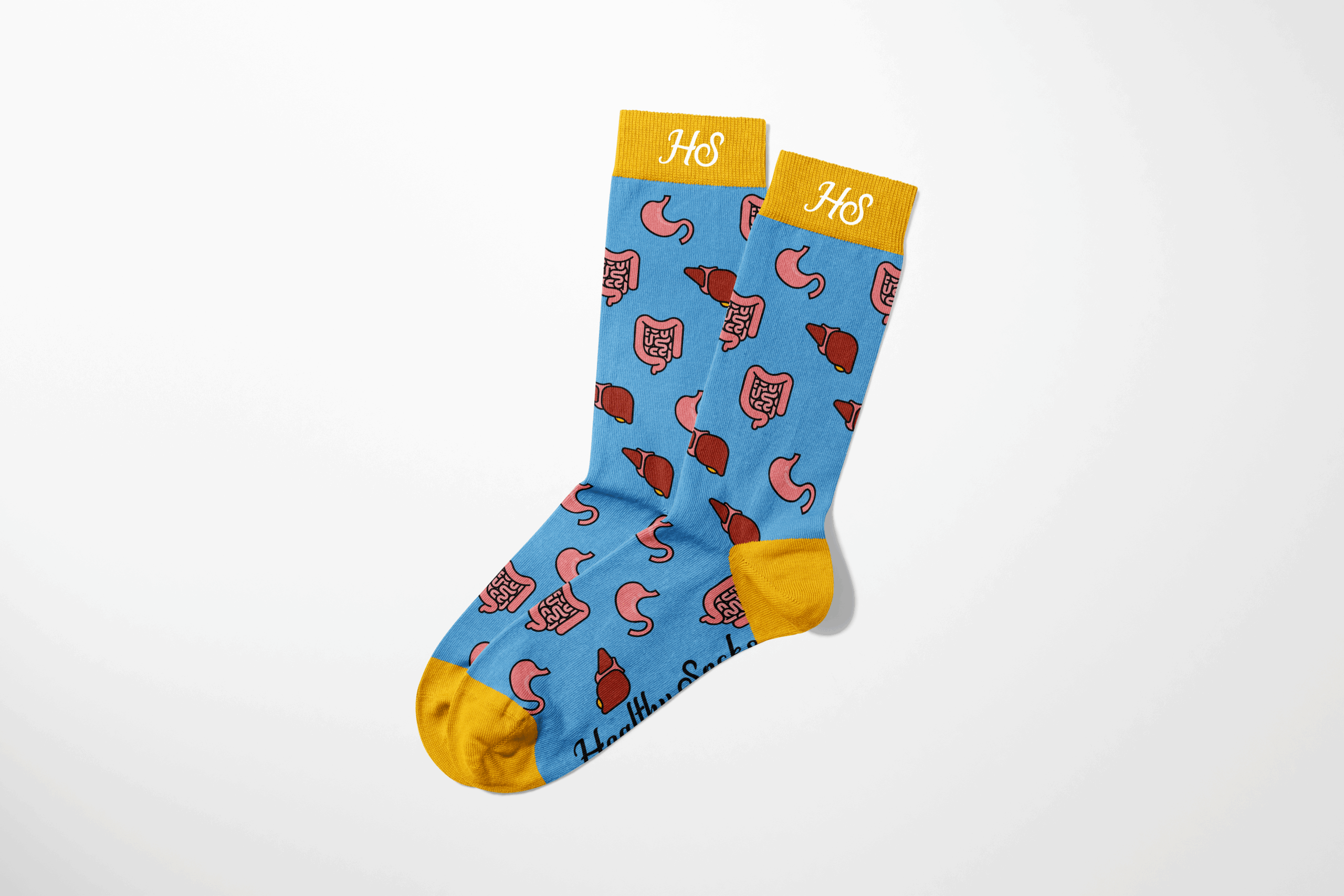 Healthy Socks-GI tract blue