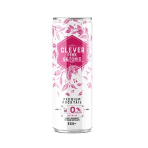 Clever Mocktails Pink G & Tonic Premium Mocktail