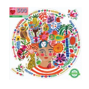 eeBoo Positivity Round Puzzle