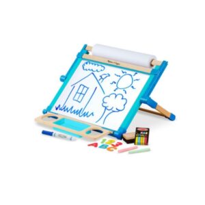 Melissa & Doug Double-Sided Magnetic Tabletop Easel