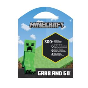 Trends Minecraft Grab & Go Sticker and Activity Book