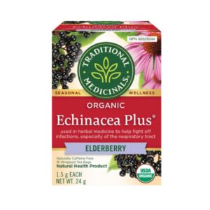 Traditional Medicinals Echinacea Plus Elderberry