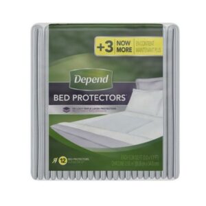 Depend Bed Protectors-Disposable