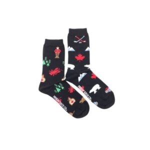 Friday Sock Co. Men's Canada Icon Socks Black