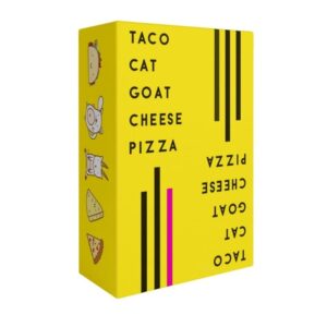 Taco Cat Goat Cheese Pizza Cardboard Game