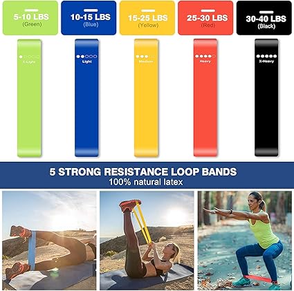 Sensyne Resistence Bands for Strength Training