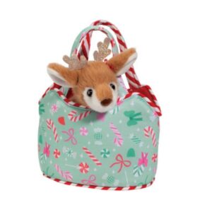 Douglas Sweet Bows Sassy Sak with Reindeer