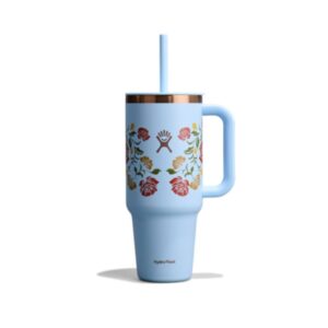 Hydro Flask Travel Tumbler Western Light Blue