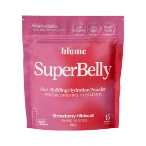 Blume SuperBelly Hydration Powder Strawberry Hibiscus