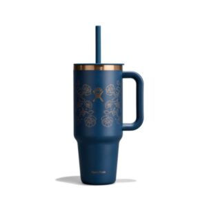 Hydro Flask Travel Tumbler Western Dark Blue