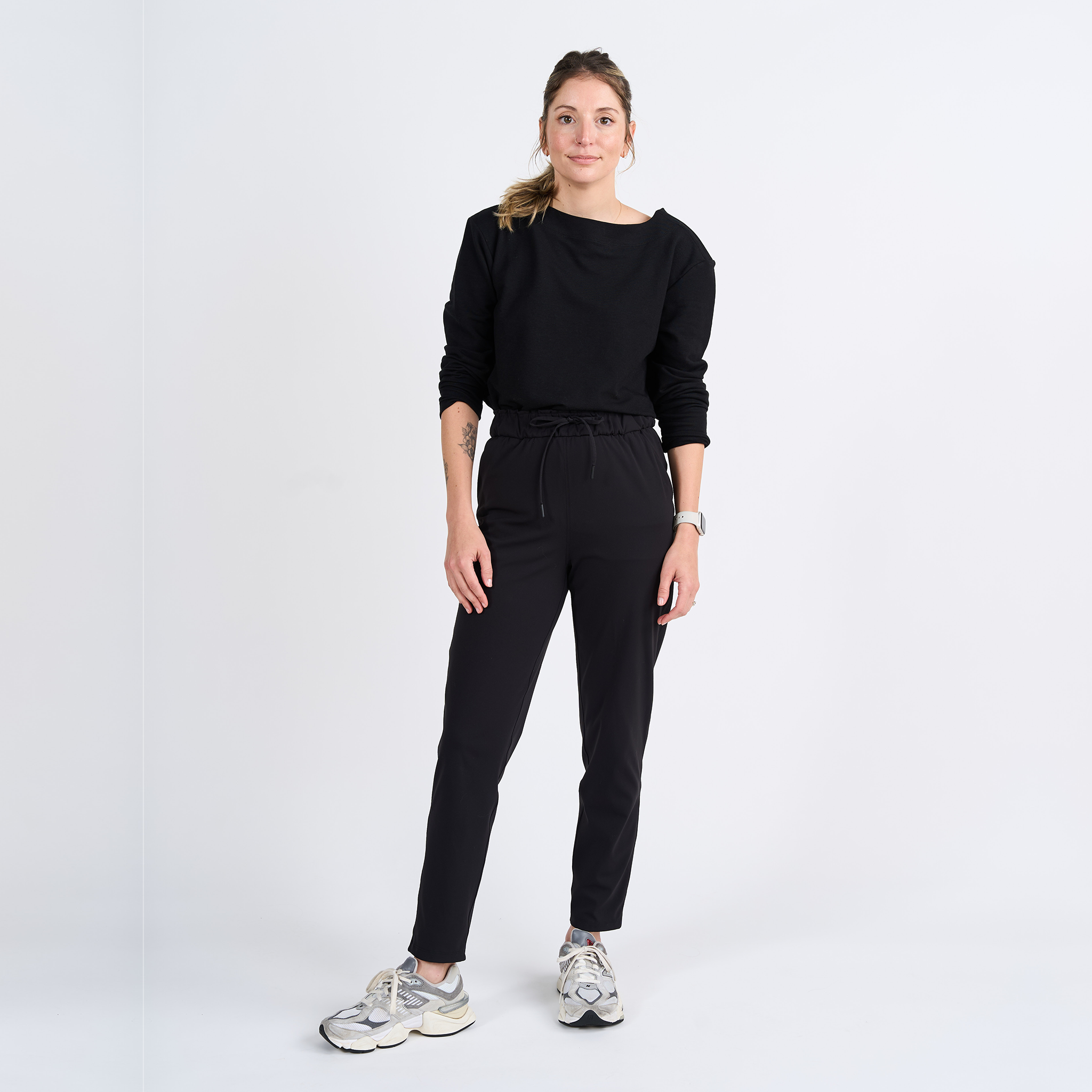 Portt Women’s Black Chemotherapy Long-Sleeved Shirt