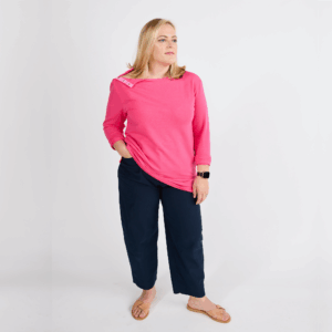 Portt Women’s Pink Chemotherapy Long-Sleeved Shirt