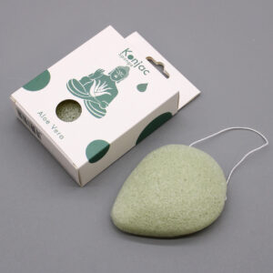 Teardrop Konjac Sponge - Aloe Vera