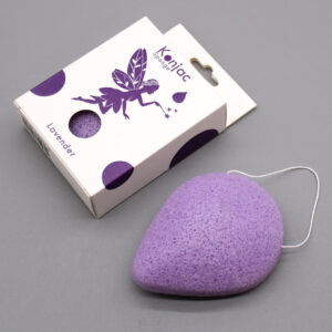Teardrop Konjac Sponge - Lavender