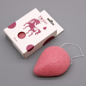 Teardrop Konjac Sponge - Rose
