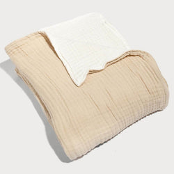 We are Be Well Inspirational Muslin Blanket