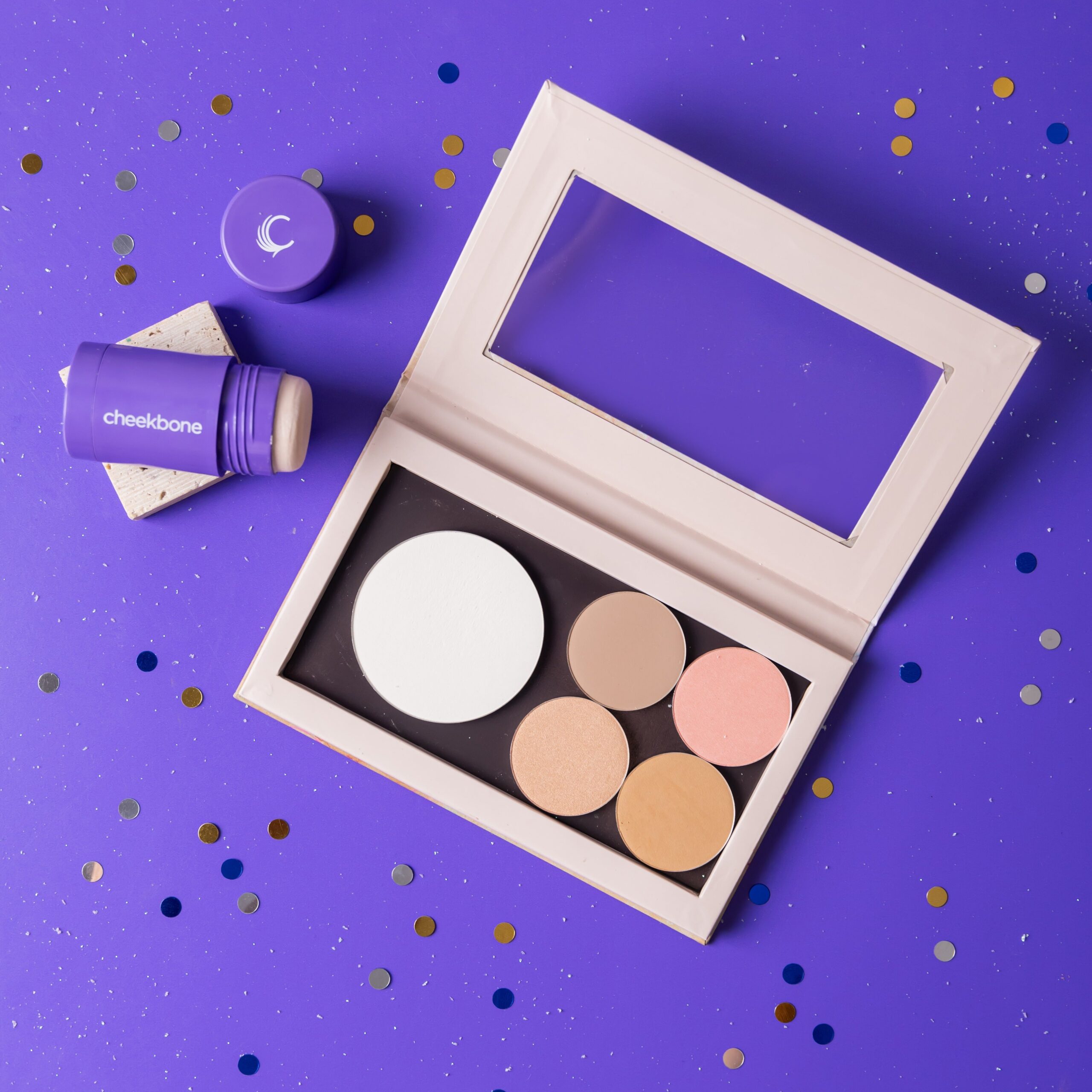 Cheekbone Beauty Cheekbone Popping Cheekbone Palette and Glow Kit