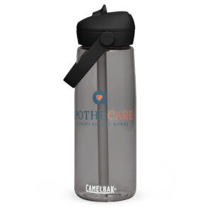 ApotheCare flip straw water bottle
