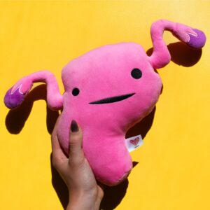 i heart guts-uterus plushie