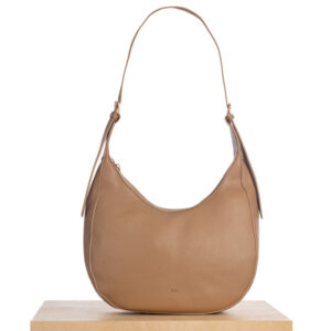 ela Hobo Bag – Khaki Pebble